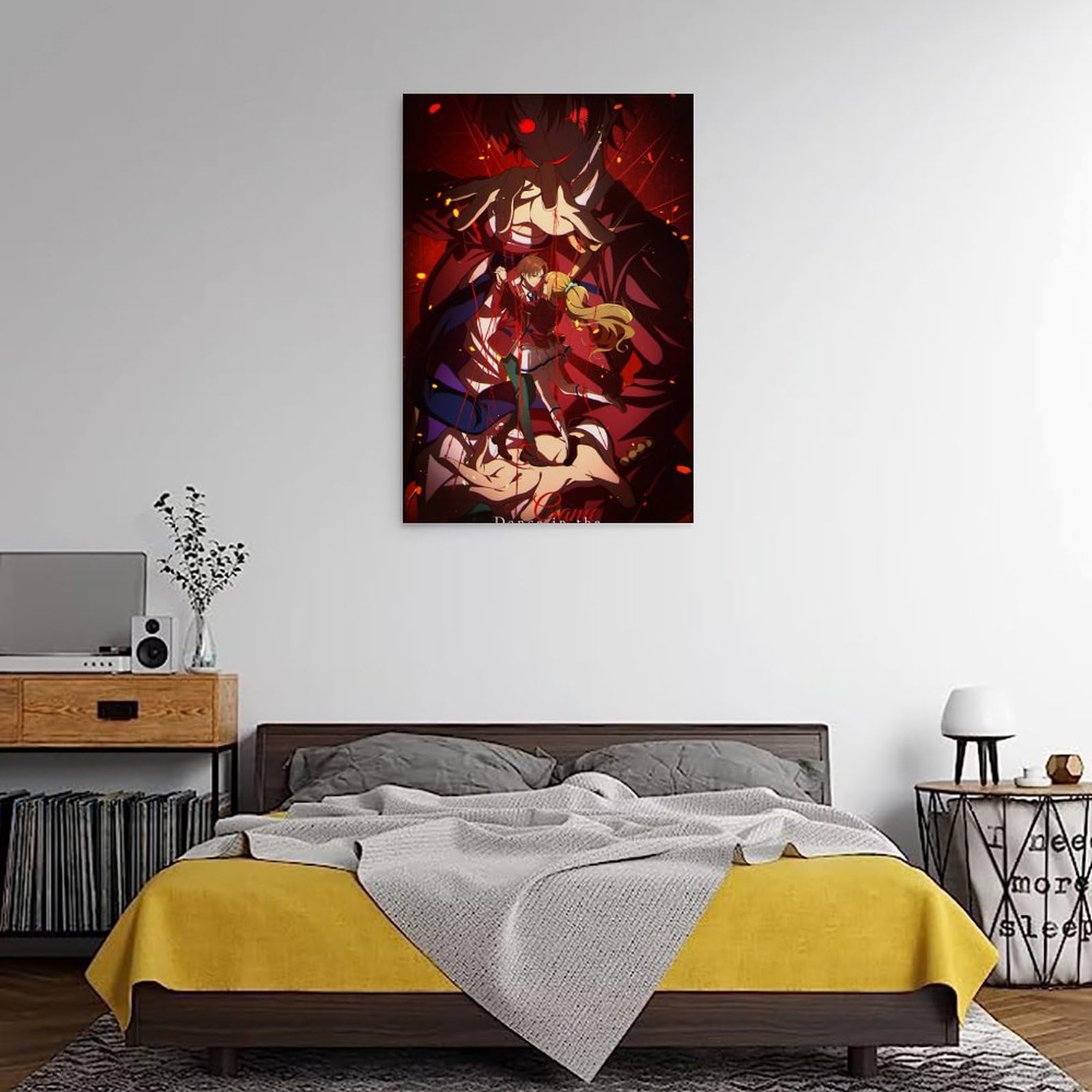 MADOMMED Kiyotaka Ayanokoji Poster Decorative Painting Canvas Wall